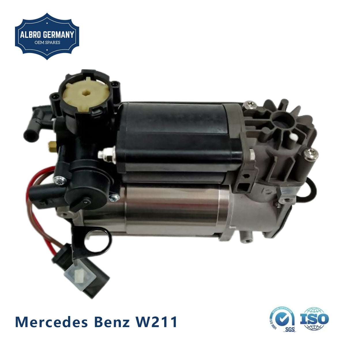 Air Suspension Compressor Pump 2203200104 Compatible With MERCEDES-BENZ CLS C219 &  E-CLASS W211 & S-CLASS W220