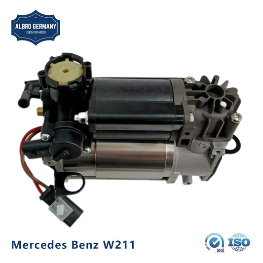 Air Suspension Compressor Pump 2203200104 2113200104 2113200304 211320030480 Compatible With MERCEDES-BENZ CLS C219 &  E-CLASS W211 & S-CLASS W220