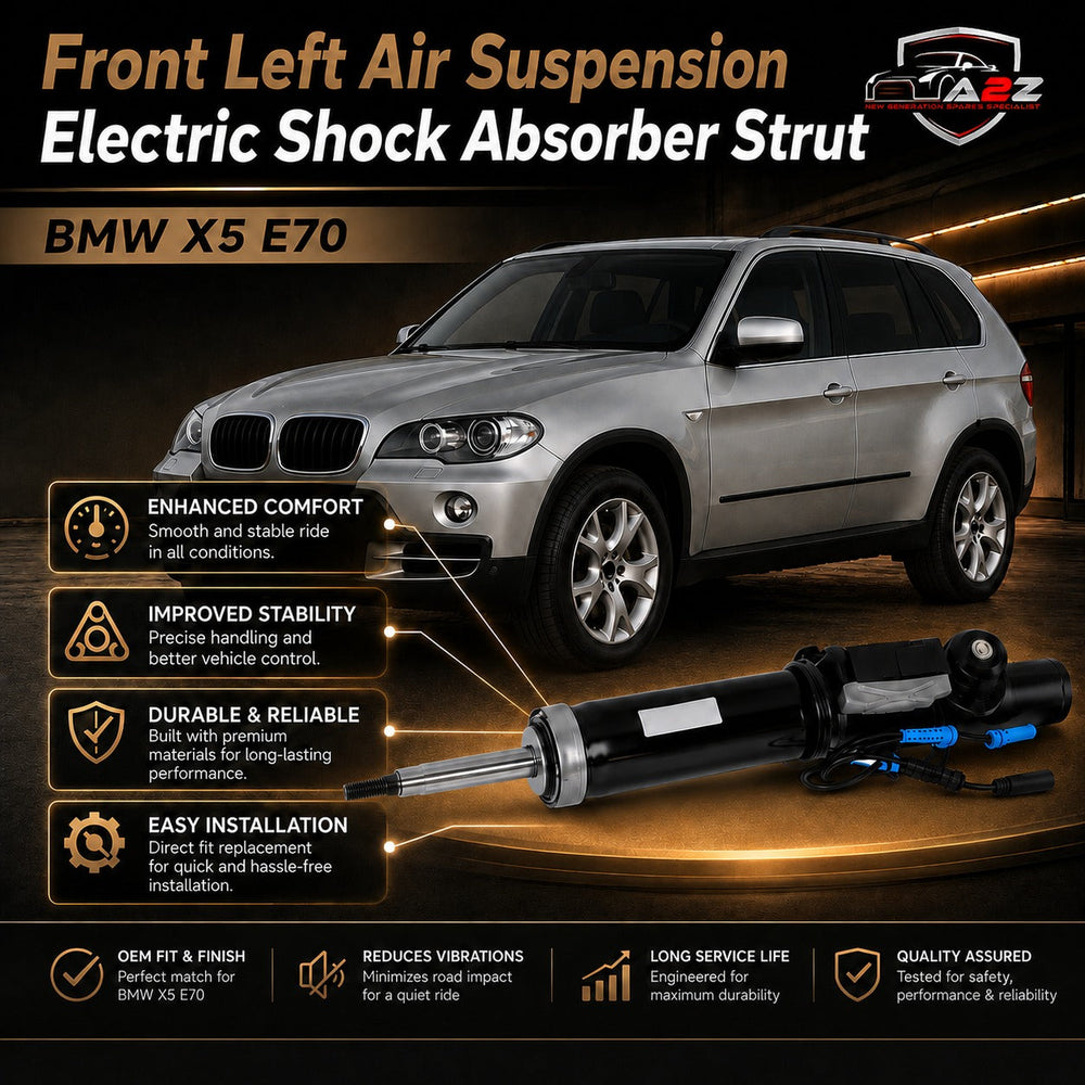 Front Left Air Suspension Electric Shock Absorber Strut 37116788761 Compatible With BMW X5 E70