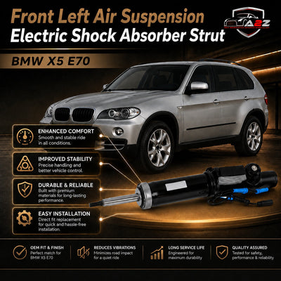 Front Left Air Suspension Electric Shock Absorber Strut 37116788761 Compatible With BMW X5 E70