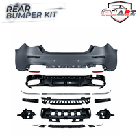 Rear Bumper Kit Compatible With Mercedes Benz S Class W223 (2021-2025) Upgrade To Mercedes Benz AMG S450 (Shipping Cost Not Included In Price)
