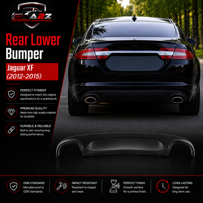 Rear Lower Bumper C2Z16550 Compatible With Jaguar XF (2012-2015) Tag No.302