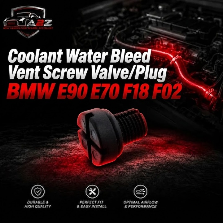 Coolant Water Bleed Vent Screw Valve/Plug 11537793373 Compatible With BMW E90 E70 F18 F02