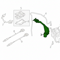 Belt Tensioner With Pulley 06E903133Q 06E903133R 06E903133T Compatible With AUDI A4 B8 (8K2) | A4 / S4 & A5 Sportback (8TA) | A5 / S5 & A6 C6 (4F2) | A6 / S6