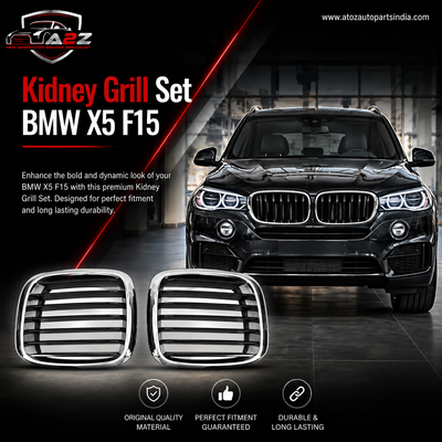 Kidney Grill Set 51137294485 (R.H / L.H = SAME)  Compatible With BMW X5 F15 Tag 50