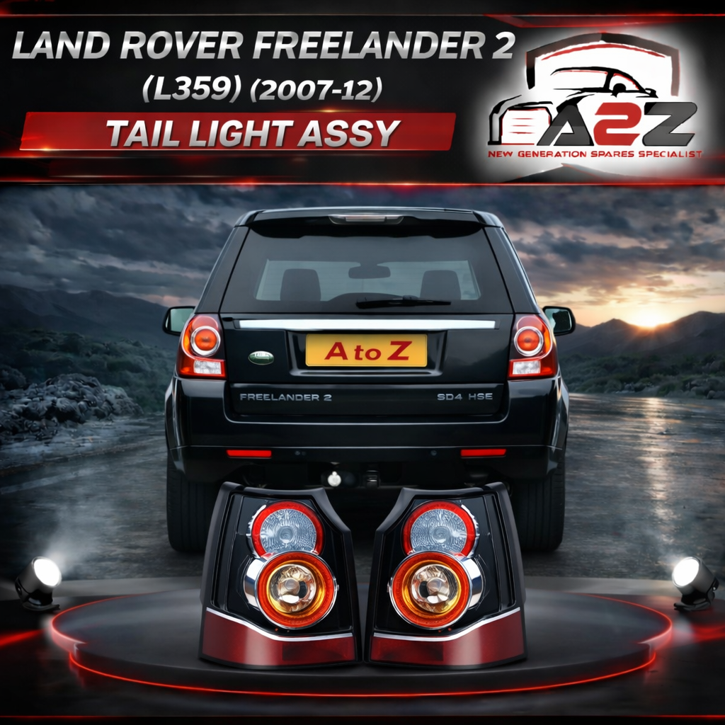 Tail Light Rear Lamp Compatible With LAND ROVER FREELANDER 2 (L359) | LR2 (2013) Tail Light Rear Lamp Left LR039798 & Right LR039796 Tag-TLR-11