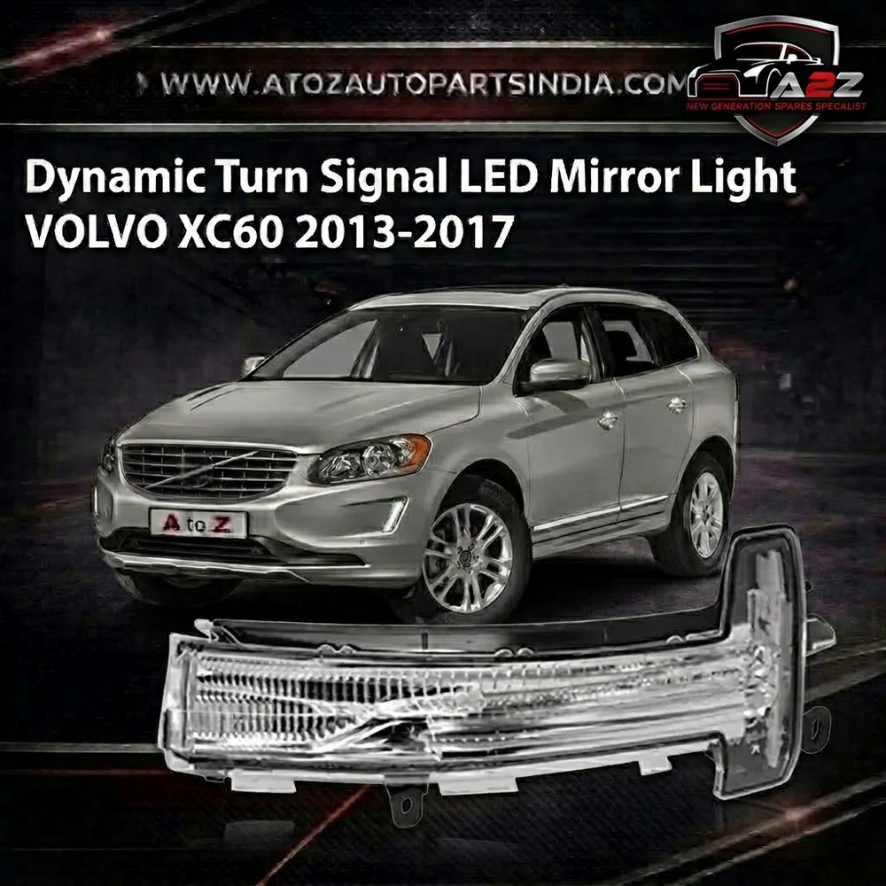 Dynamic Turn Signal LED Mirror Light Left 31371878A & Right 31371879A Compatible with VOLVO XC60 2013-2017 Tag-MLV-204