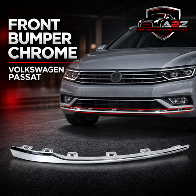 Front Bumper Chrome Left 3G0853253 & Right 3G0853254 Compatible With Volkswagen PASSAT B8 (362) Tag No.167