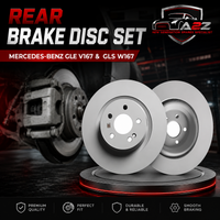 Rear Brake Disc Set 1674238900 A1674238900 167423890007 Compatible With MERCEDES-BENZ GLE V167 & GLS W167