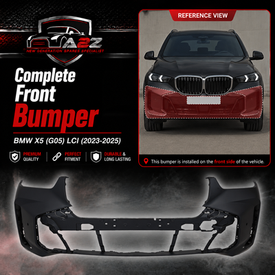Complete Front Bumper 51115A45331 Compatible With BMW X5 (G05) LCI (2023-2025) Tag No.429