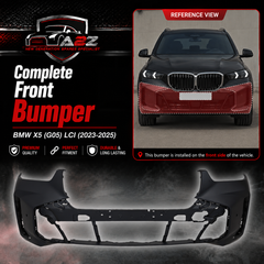 Complete Front Bumper 51115A45331 Compatible With BMW X5 (G05) LCI (2023-2025) Tag No.429