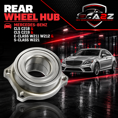 Rear Wheel Hub 2119810227 A2119810227 Compatible With MERCEDES-BENZ CLS C218 & CLS C219 & E-CLASS W211 W212 & S-CLASS W221