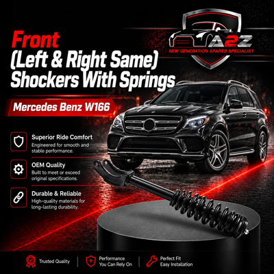 Front (Left & Right Same) Shockers With Springs 1663232400 Compatible With Mercedes Benz W166