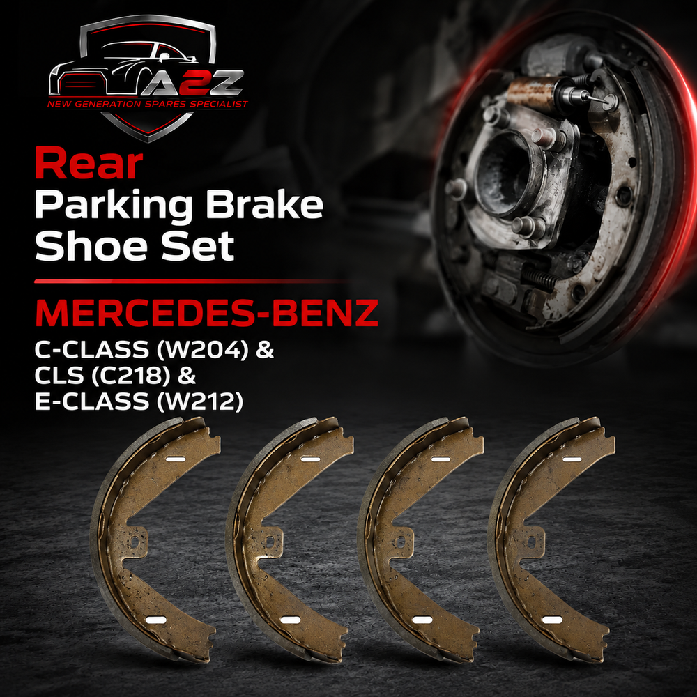 Rear Parking Brake Shoe Set A0054203620 0054203620 Compatible With MERCEDES-BENZ C-CLASS (W204) & CLS (C218) & E-CLASS (W212)