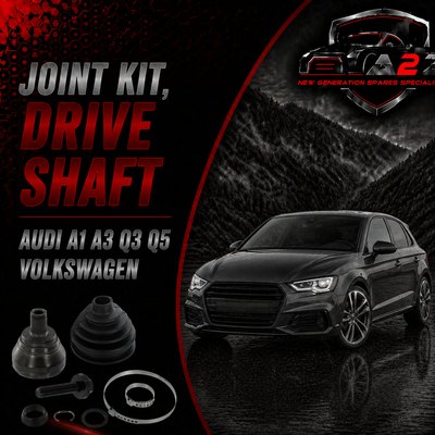 Joint Kit, Drive Shaft 1K0498099B 1K0498099BX 1K0498099J 1K0498099JX Compatible With Audi A1 A3 Q3 Q5 Volkswagen