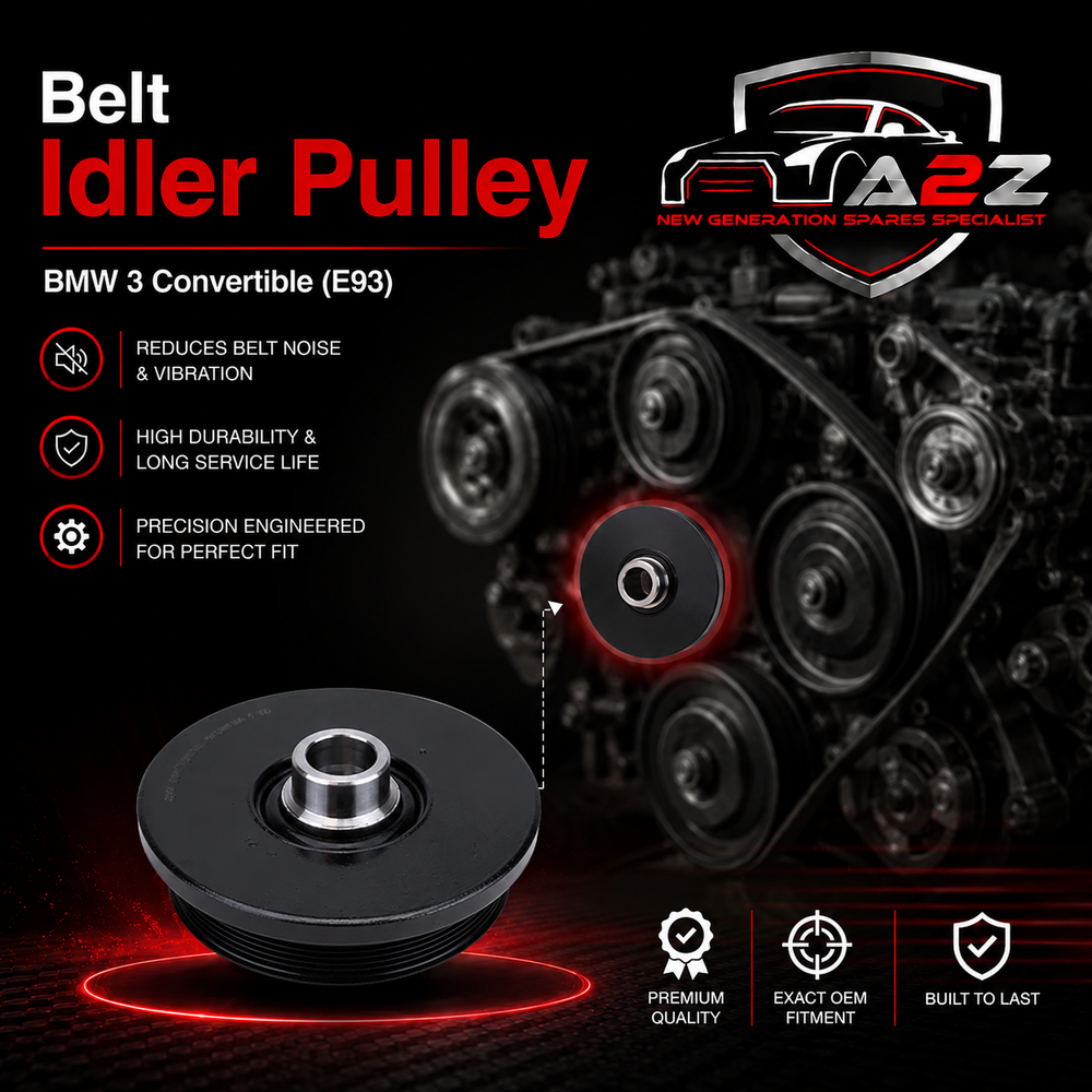 Belt Pulley VD1192 Compatible With Compatible With BMW 3 Convertible (E93) (CONTINENTAL)