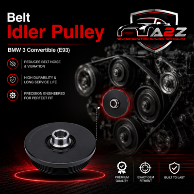 Belt Pulley VD1192 Compatible With Compatible With BMW 3 Convertible (E93) (CONTINENTAL)