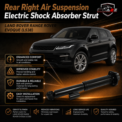 Rear Right Air Suspension Electric Shock Absorber Strut LR024440 LR044682 LR051491 LR056267  Compatible With LAND ROVER RANGE ROVER EVOQUE (L538)