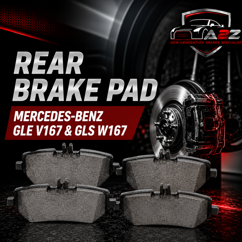 Rear Brake Pad A0004204102 2272303 P050168 Compatible With MERCEDES-BENZ GLE V167 & GLS W167