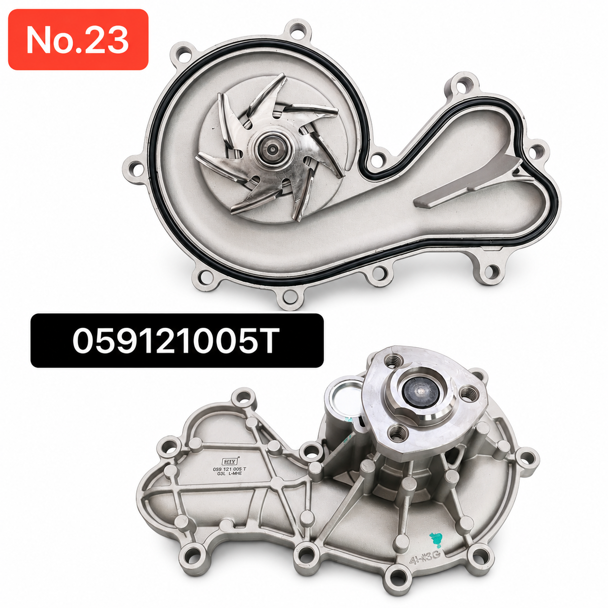 Water Pump 059121005T 059121008A 059121008J Compatible With AUDI A4 A5 A6 A8 Q5 Q7 Tag-W-23