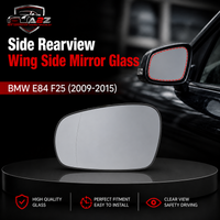Side Rearview Wing Side Mirror Glass Left 51162991659 & Right 51162991660 Compatible With BMW X1 (E84) & X3 (F25) (2009-2015)