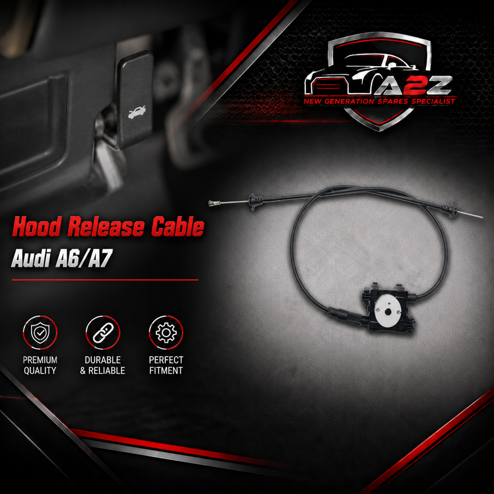 Hood Release Cable 4G0823531A Compatible With Audi A6/A7