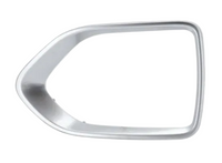 Matt Silver Chrome Fog Cover Chrome Set Left T2H45352 & Right T2H45350 Compatible With Jaguar XF (2021-2024) Tag No.627