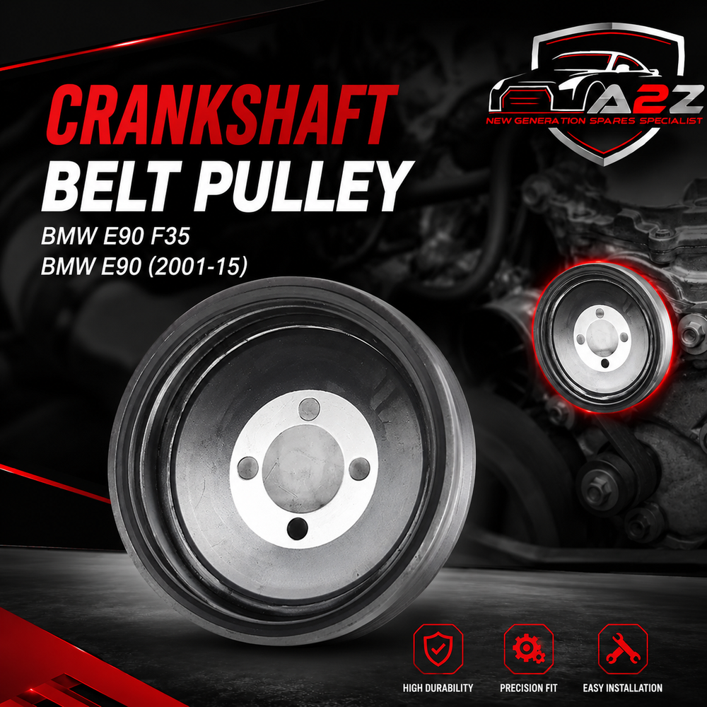 Crankshaft Belt Pulley 11237548003 Compatible With BMW E90