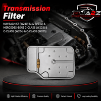 Transmission Oil Filter 2212770195 2202770395 2202770695 & EG841H D449 & HX230 Compatible With MAYBACH 57 (W240) & 62 (V240) & MERCEDES-BENZ C-CLASS (W203) & C-CLASS (W204) &  C-CLASS (W205)Tag 138