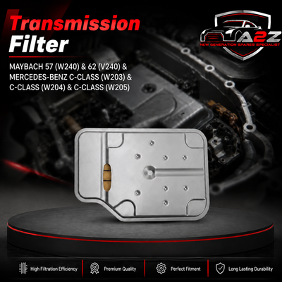 Transmission Oil Filter 2212770195 2202770395 2202770695 & EG841H D449 & HX230 Compatible With MAYBACH 57 (W240) & 62 (V240) & MERCEDES-BENZ C-CLASS (W203) & C-CLASS (W204) &  C-CLASS (W205)Tag 138