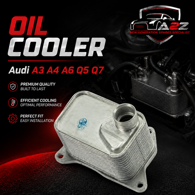 Oil Cooler 06L117021E 06L117021C 06L117021G For Audi A3 A4 A6 Q5 Q7  Tag-O-59