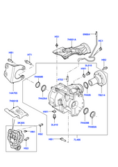 Oil Seal LR003153 Compatible With  DISCOVERY SPORT (L550) FREELANDER 2 (L359) | LR2 RANGE ROVER EVOQUE (L538) RANGE ROVER EVOQUE (L551)