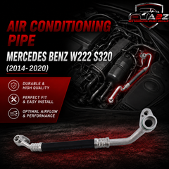 Air Conditioning Pipe 2228308200 Compatible With Mercedes Benz W222 S320 S350 S400