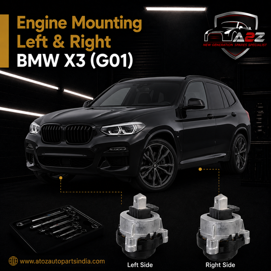 Engine Mounting Left 22118482771 Right 22118482772 Compatible With BMW X3 (G01)