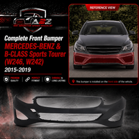 Complete Front Bumper A2468804640 A24688046409999 Compatible With MERCEDES-BENZ & B-CLASS Sports Tourer (W246, W242) Tag No.302