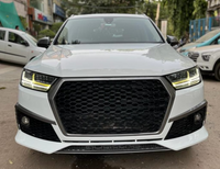 RSQ7 Black And Chrome Honeycomb Show Grill Compatible With Audi = Q7 (2016-19) Tag No.168