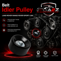 Belt Idler Pulley LR025083 Compatible with LAND ROVER RANGE ROVER SPORT L320