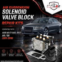 Air Suspension Solenoid Valve Block 4M0616013A 4M0616013B Compatible With AUDI Q7 T-3 4MB, 4MG