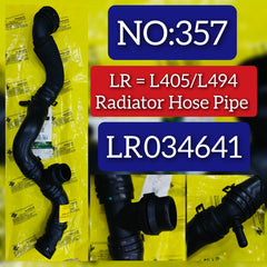 Radiator Hose Pipe LR034641 Compatible With Land Rover Range Rover L405 L494 Tag No.357