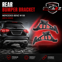Rear Bumper Bracket Left 1568853300 & Right 1568853400 Compatible With Mercedes Benz (W156) GLA-Class (2014-2020) Tag No.545