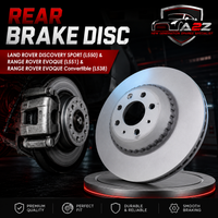 Rear Brake Disc Set LR161919 Compatible With LAND ROVER DISCOVERY SPORT (L550) & RANGE ROVER EVOQUE (L551) & RANGE ROVER EVOQUE Convertible (L538)