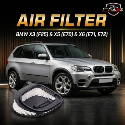 Air Filter E1073L& 13717811026 & LX3541 Compatible With BMW X3 (F25) & X5 (E70) & X6 (E71, E72)Tag : 40