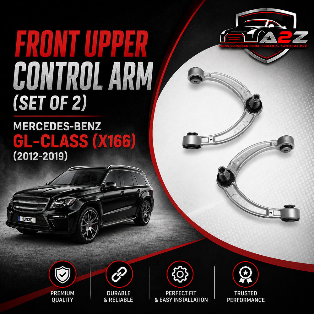 Front Upper Control Arm (Set Of 2) Left 1663301707 & Right 1663301807 Compatible with MERCEDES-BENZ GL-CLASS (X166) & GLE (W166)  & GLS (X166)