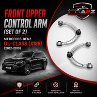 Front Upper Control Arm (Set Of 2) Left 1663301707 & Right 1663301807 Compatible with MERCEDES-BENZ GL-CLASS (X166) & GLE (W166)  & GLS (X166)