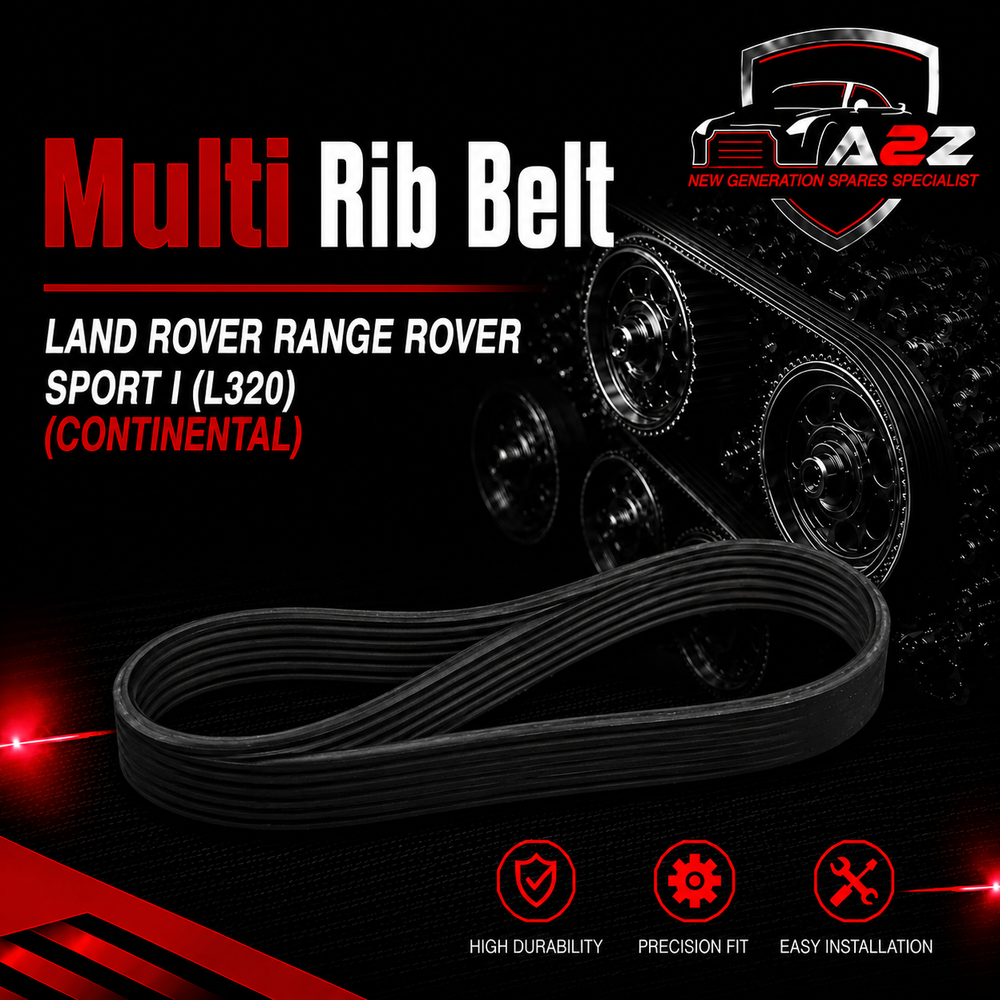 Multi Rib Belt 8PK2092 PQS500370 Compatible With LAND ROVER RANGE ROVER SPORT I (L320) (CONTINENTAL)