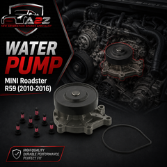 Water Pump 11518512443 8512443 Compatible With MINI Roadster R59 Tag-W-61