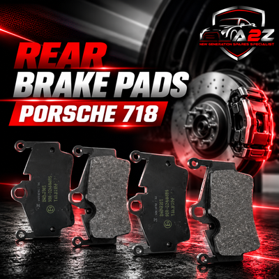 Rear Brake Pad 2454101 P65028 Compatible With PORSCHE 718