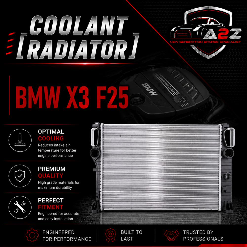Engine Coolant Radiator 17117593842 Compatible With BMW X3 F25
