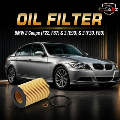 Oil Filter 11427566327 & E61HD127 & E61HD215 & OX387D 11427541827 11427953129 11428683196 Compatible With BMW 2 Coupe (F22, F87) & 3 (E90) & 3 (F30, F80)Tag : 50