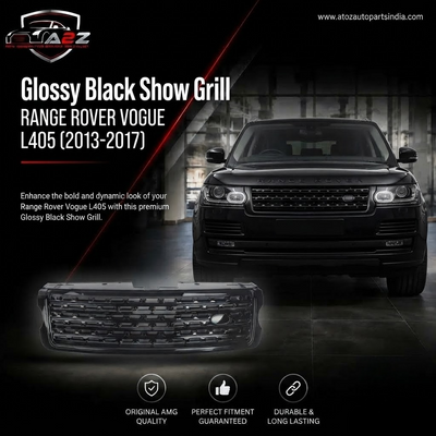 Glossy Black Show Grill LR052715 LR079131 Compatible With LAND ROVER RANGE ROVER  VOGUE (L405) (2013-2017) Tag No.22